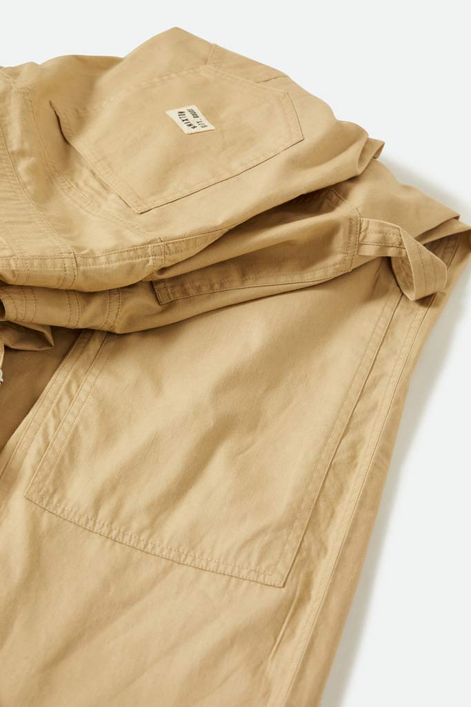 Brixton Womens Utility Overall Pale Khaki