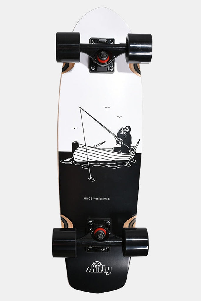 Shifty Reaper Raft Longboard 27&#39;&#39; Complete Fat Boy Mini