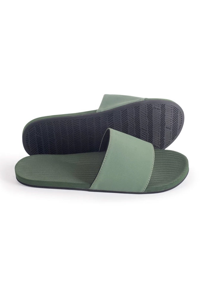 Indosole Mens Essentials Slide Leaf