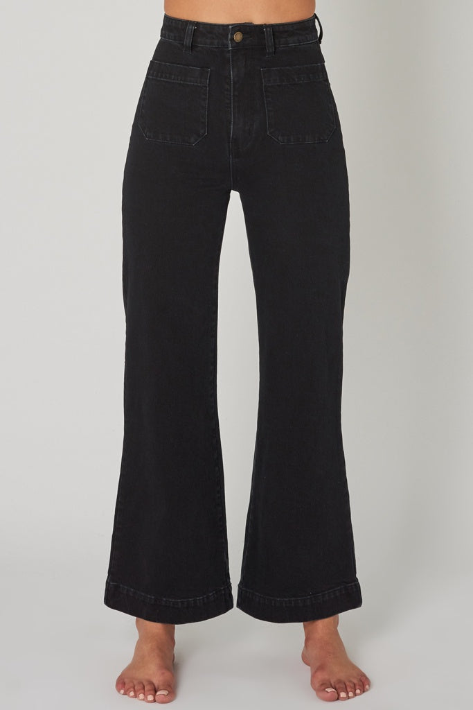 Rollas Sailor Jean Comfort Jet Black