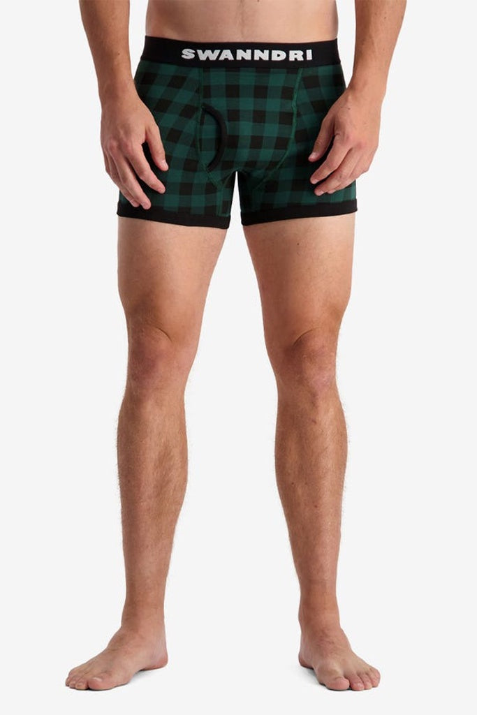 Swanndri Undies Green Black Check