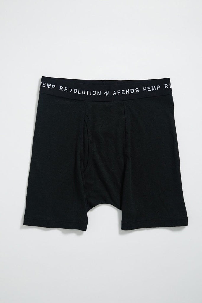 Afends THC Hemp Boxer Briefs Black