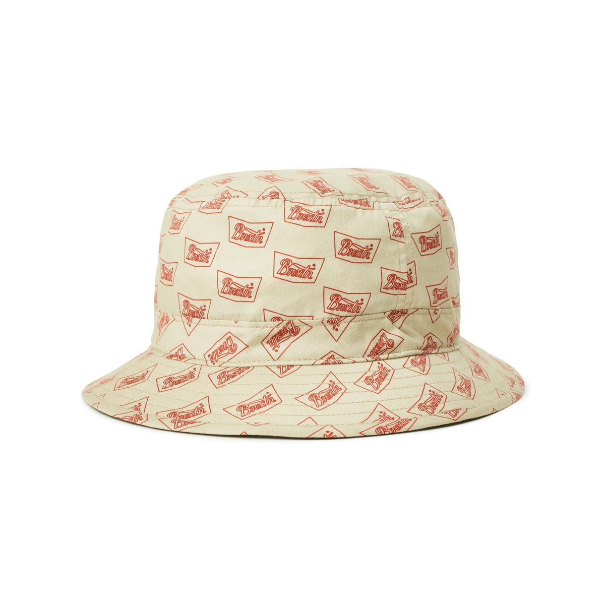 Brixton Oath Bucket Hat Vanilla Cardinal