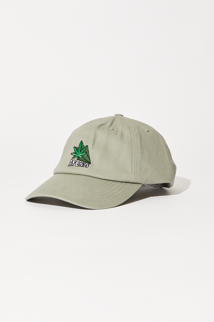 Afends Crops Baseball Cap Olive