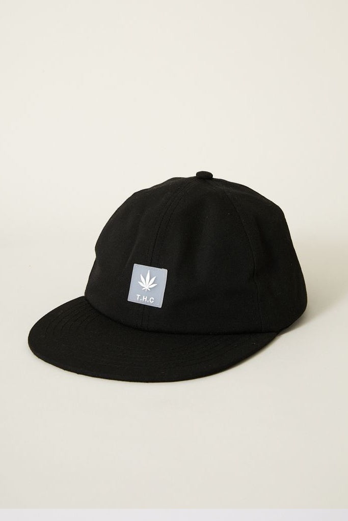 Afends Daxon Hemp Cap Black