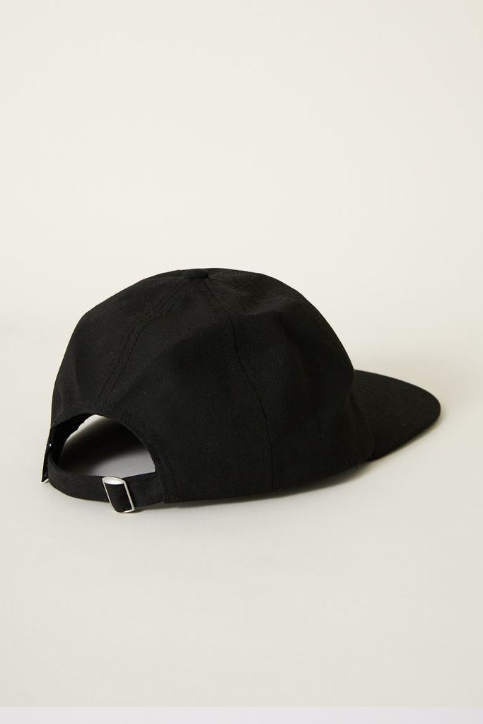 Afends Daxon Hemp Cap Black