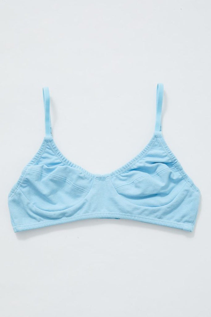 Afends Lolly Hemp Bralette Sky Blue