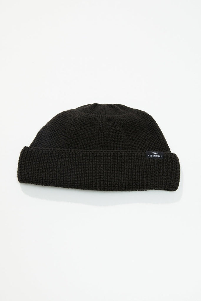 Afends THC Hemp Beanie Black