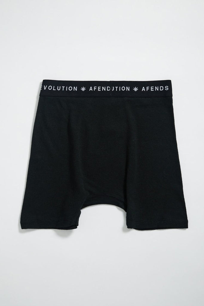 Afends THC Hemp Boxer Briefs Black