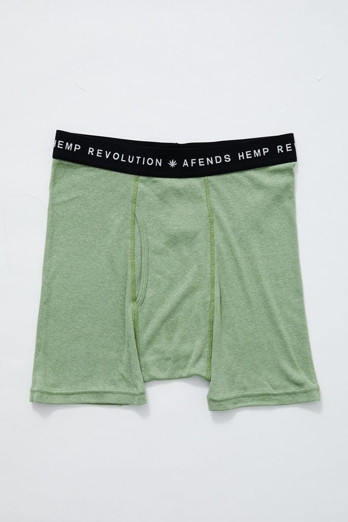 Afends THC Hemp Boxer Briefs Moss