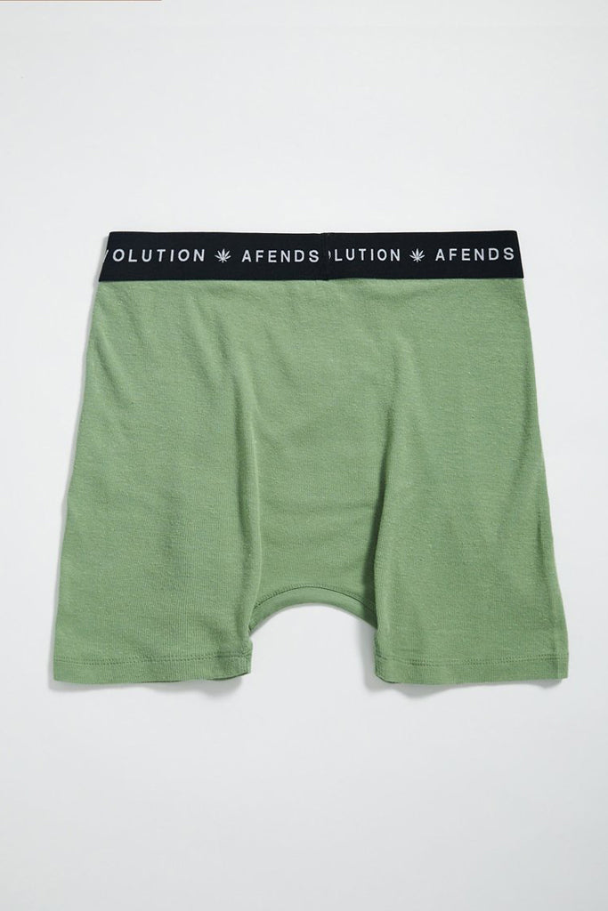 Afends THC Hemp Boxer Briefs Olive