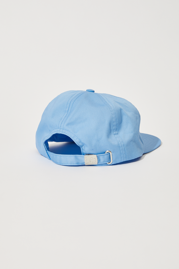 Afends Outline Recycled - Recycled 5 Panel Cap - Sky Blue