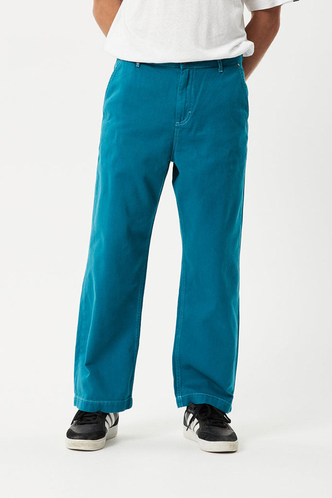 Afends Pablo - Recycled Baggy Pants - Azure