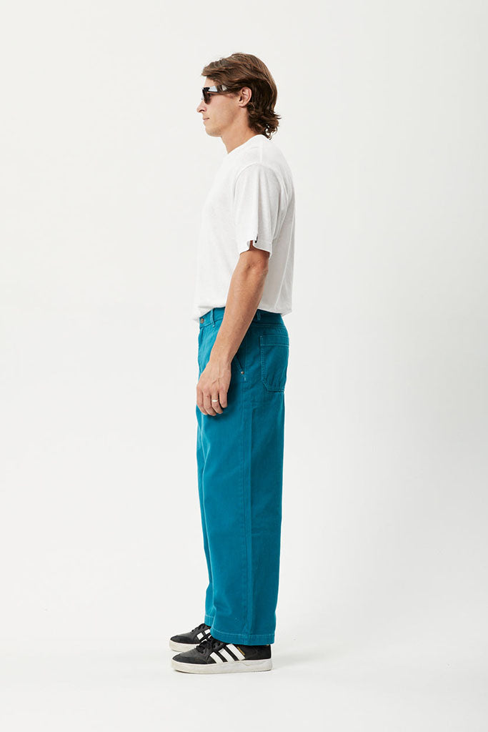 Afends Pablo - Recycled Baggy Pants - Azure