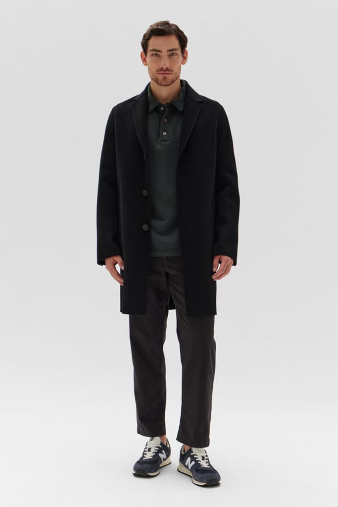 Assembly Arlo Wool Coat Black