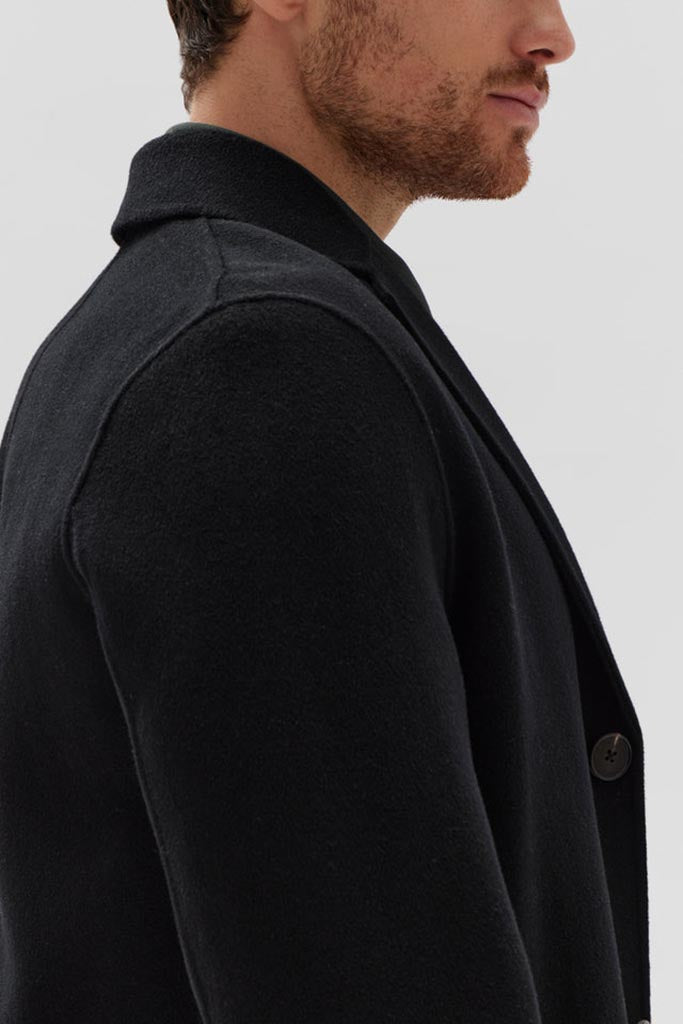 Assembly Arlo Wool Coat Black