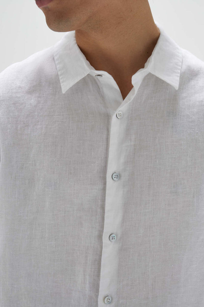 Assembly Casual Long Sleeve Shirt White