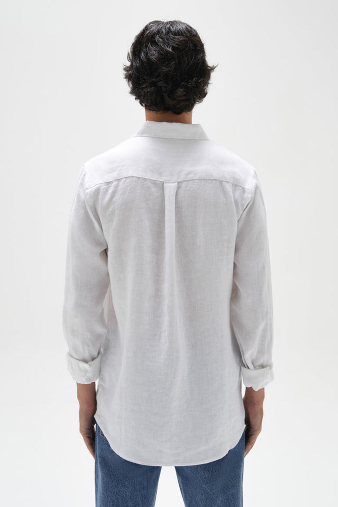 Assembly Casual Long Sleeve Shirt White