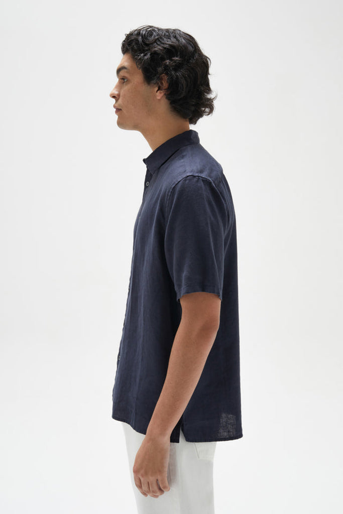 Assembly Casual Short Sleeve Shirt True Navy