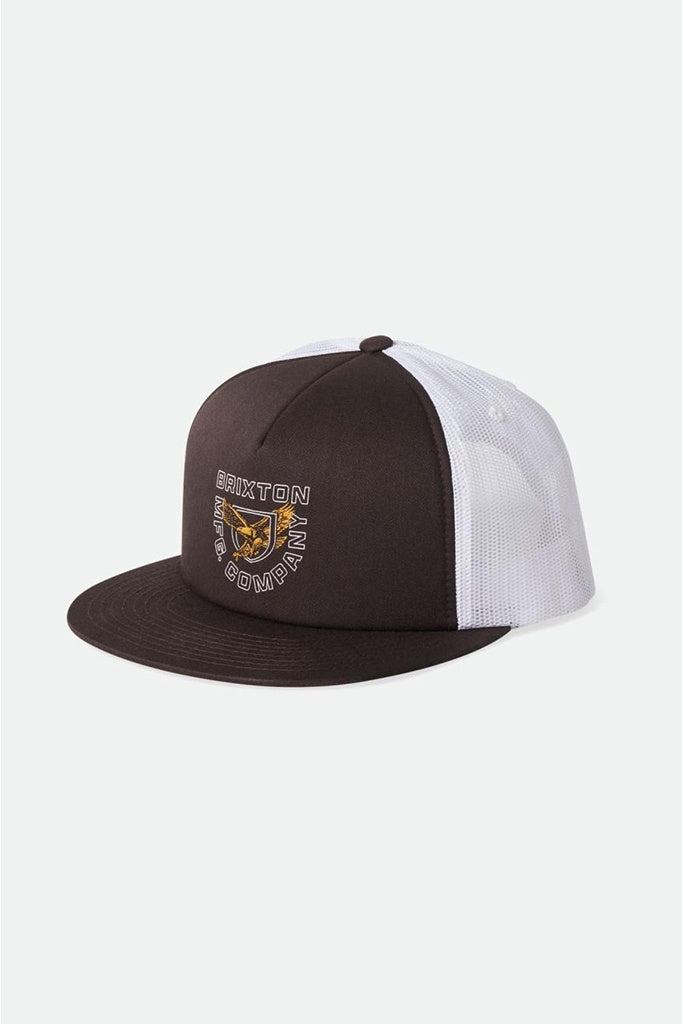 Brixton Atwood HP Mesh Cap Deep Brown/White