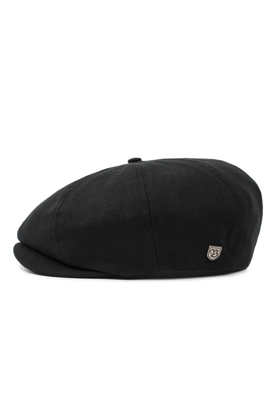 Brixton Brood Snap Cap Black