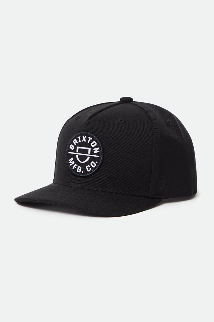 Brixton Crest C Mp Snapback Black