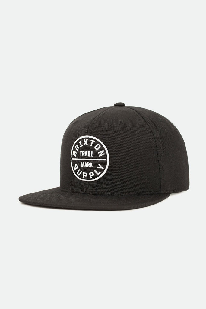 Brixton Oath III Snapback Black