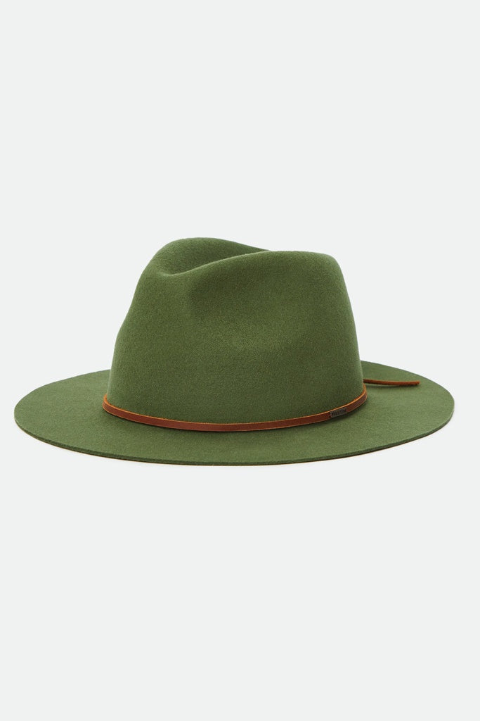 Brixton Wesley Fedora Clover Green