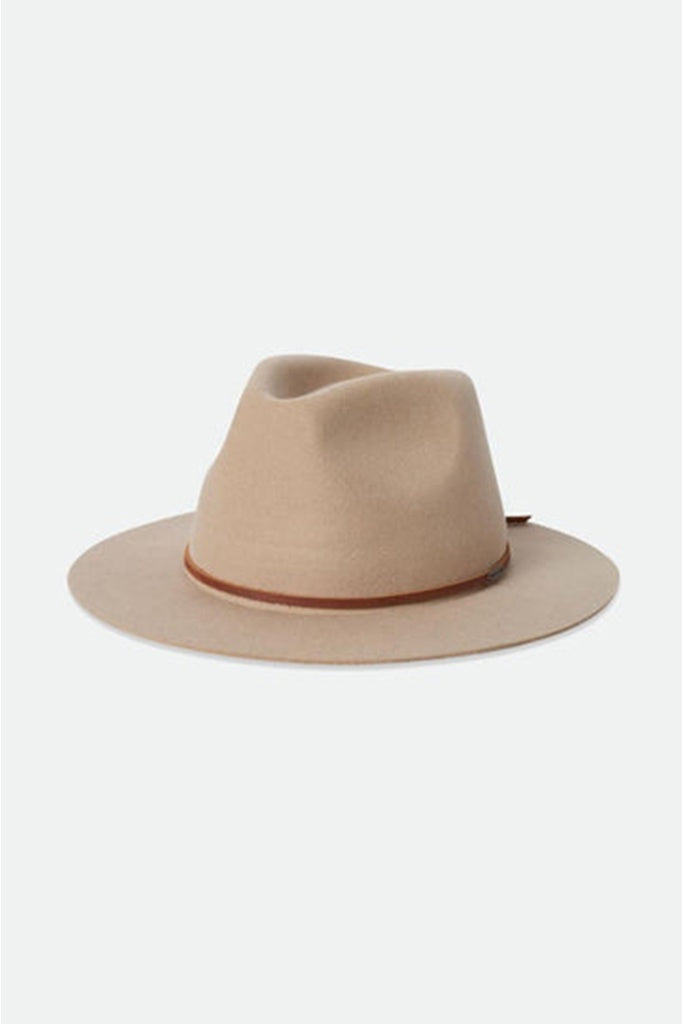 Brixton Wesley Fedora Sand/Brown