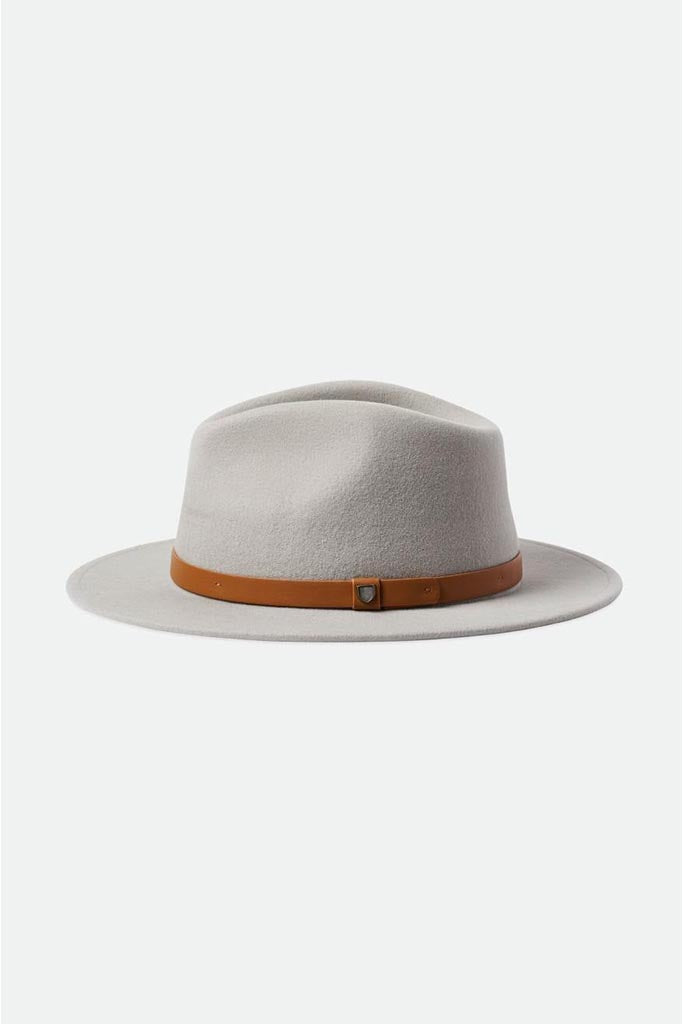 Brixton Messer Fedora Grey/Light Brown