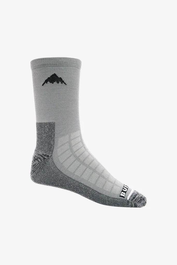 Burton LW QU Crew Sock Grey Heather