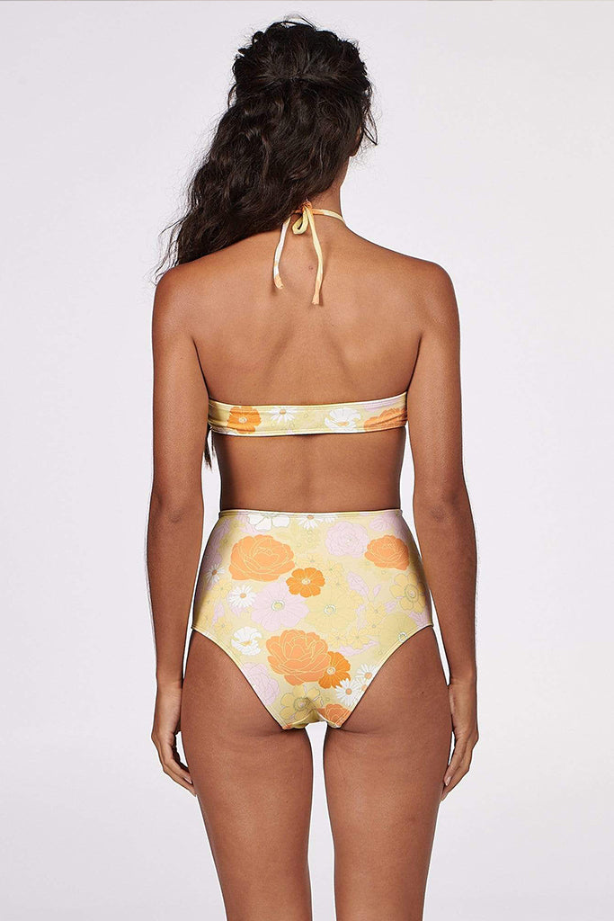 Charlie Holiday Marty High Waisted Brief Mod Floral