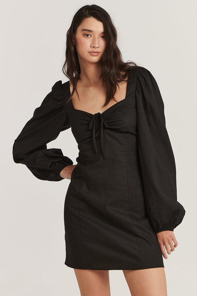 Charlie Holiday Andrea Mini Dress Black