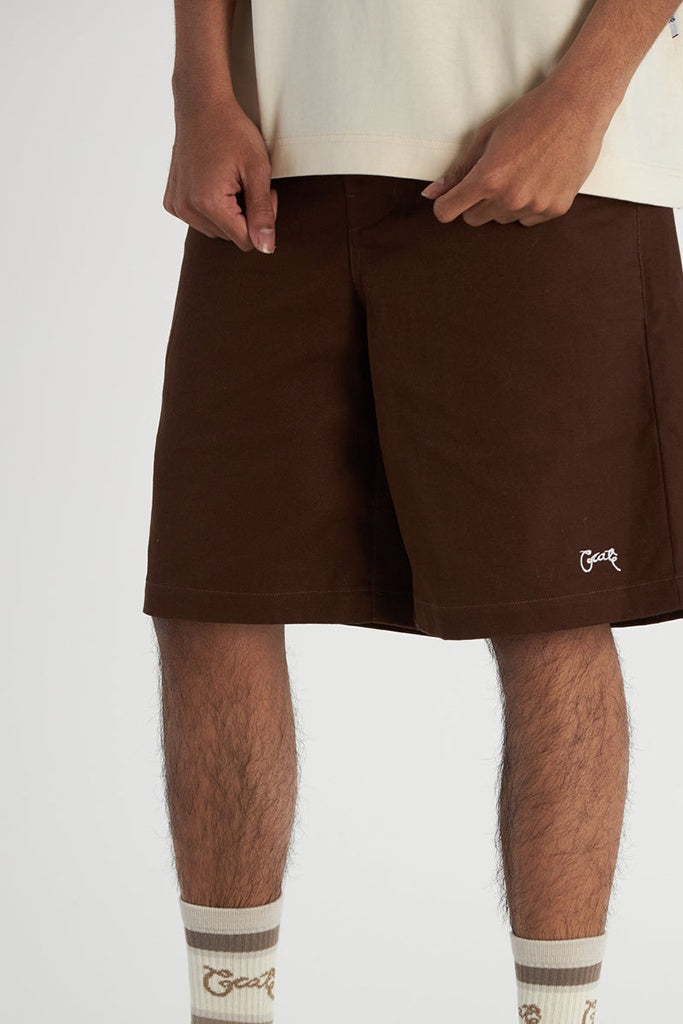 Crate Men&#39;s Crate Workman Shorts Brown