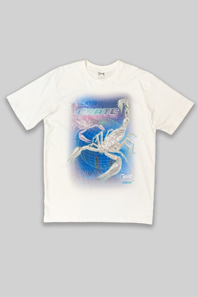 Crate Space Scorpion Tee White