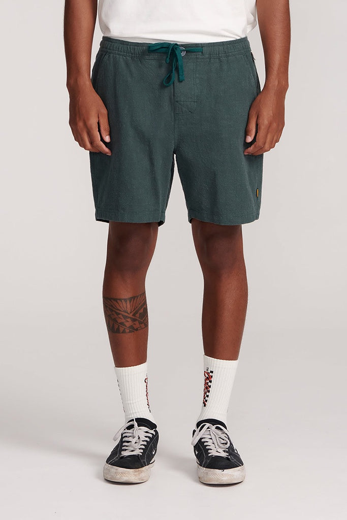 Critical Slide Cruiser Linen Walkshort Green