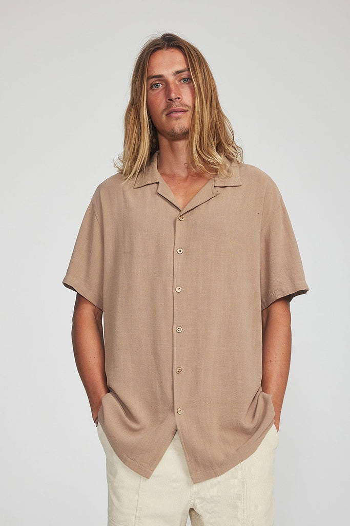 Critical Slide Ernie Shirt Tan