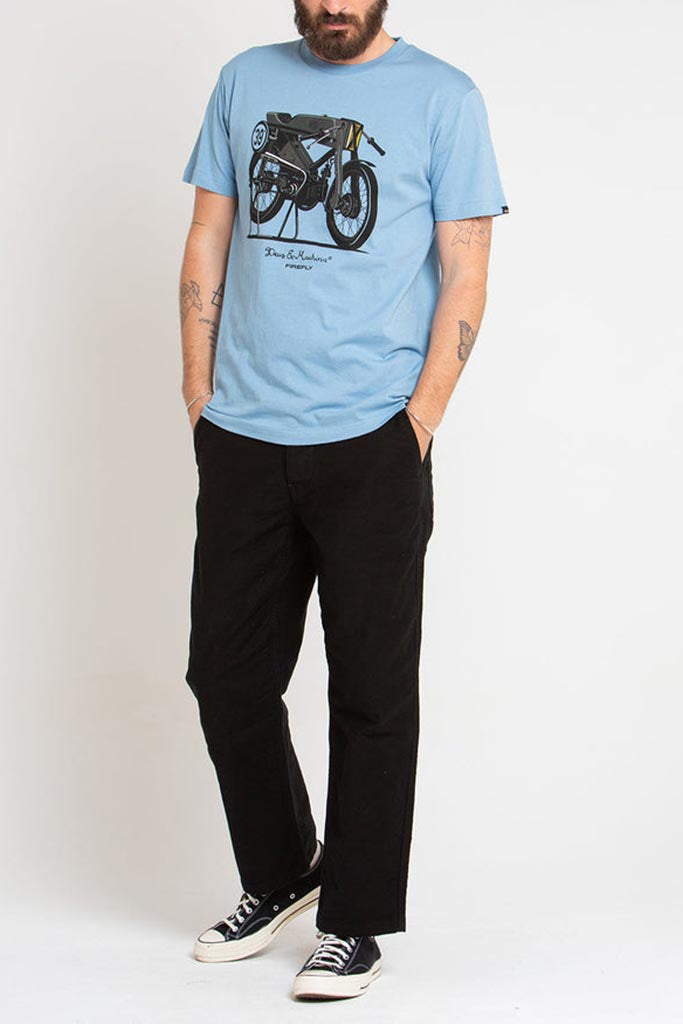 Deus Firefly Tee Blue