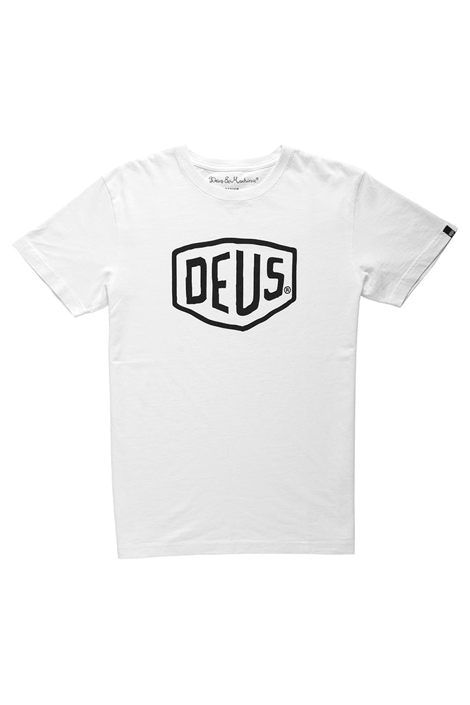 Deus Shield Tee White