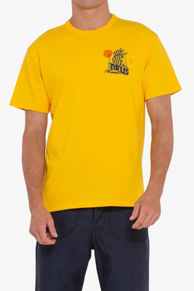 Deus Starboard Tee Spectra Yellow