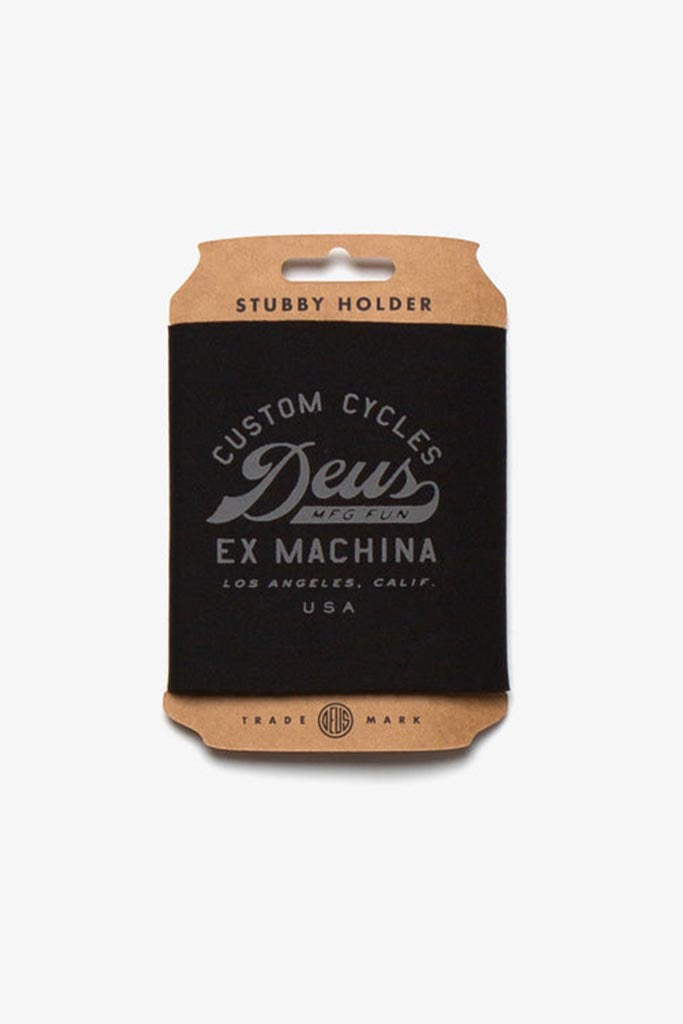 Deus Stubby Holder Black