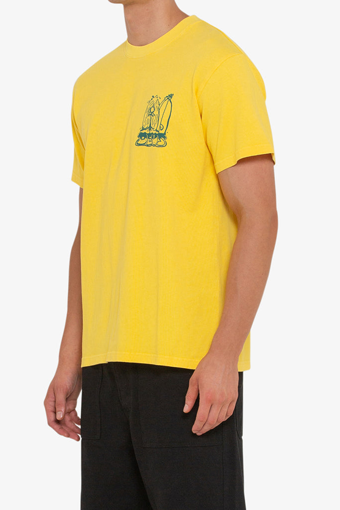 Deus Ninety Three Tee Mimosa Yellow