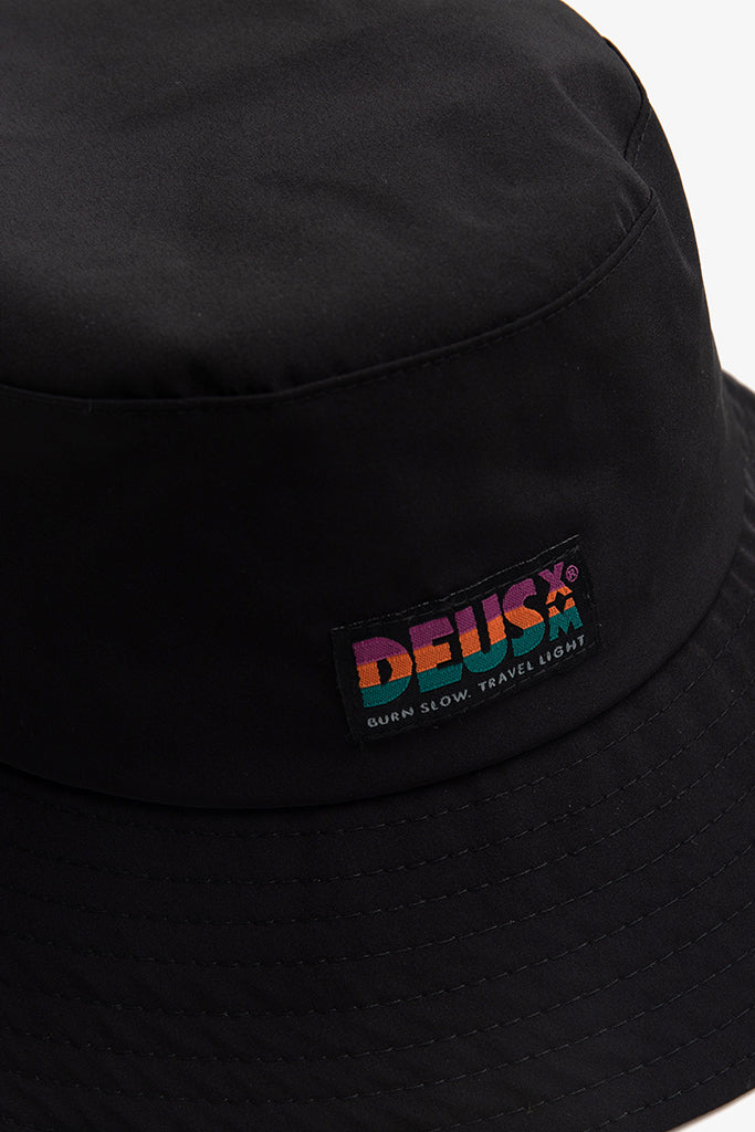 Deus Scout Bucket Hat Black