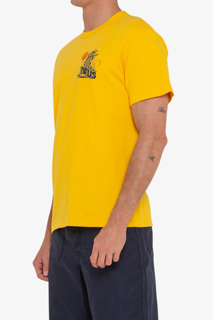 Deus Starboard Tee Spectra Yellow