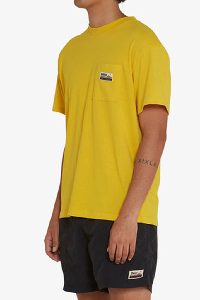 Deus Tango Pocket Tee Super Lemon