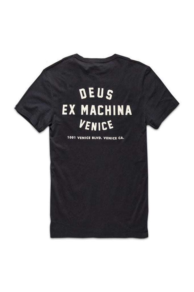 Deus Venice Tee Skull Black