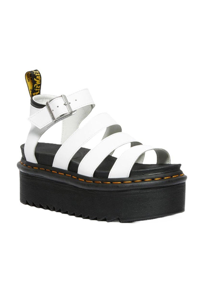 Dr Martens Blaire Quad 3 Strap Sandal White Hydro