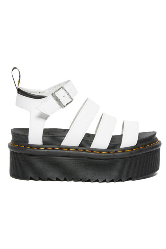 Dr Martens Blaire Quad 3 Strap Sandal White Hydro