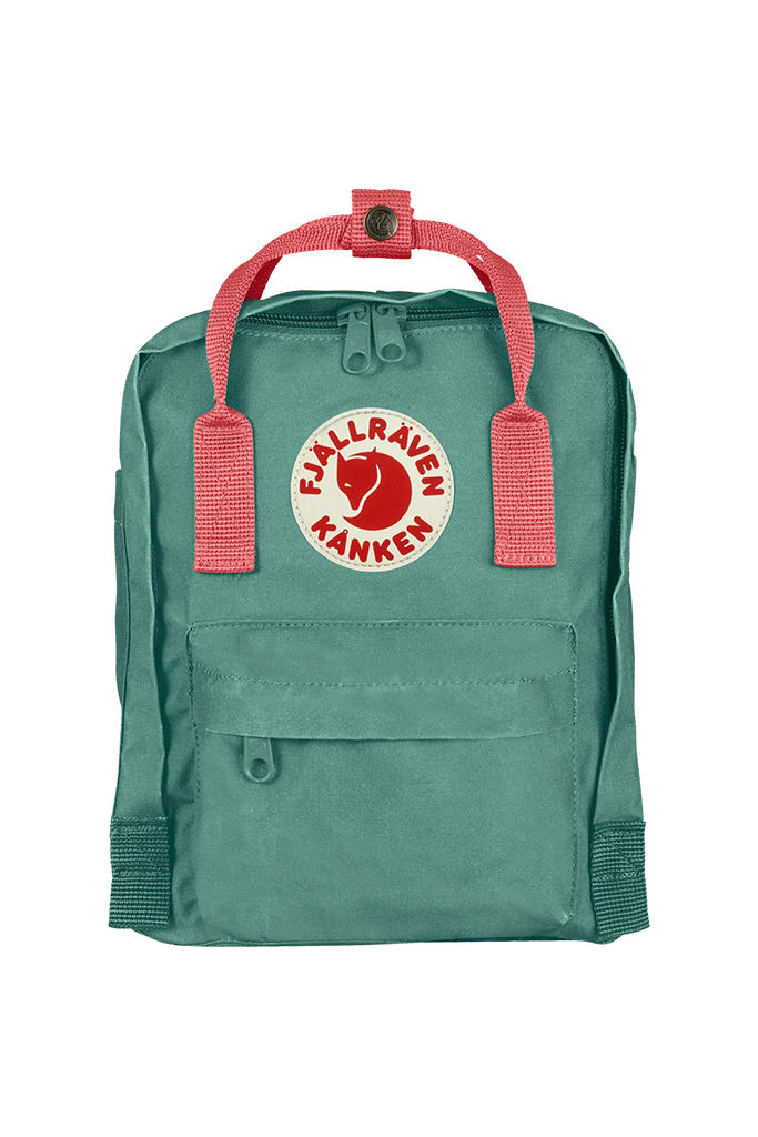 Fjallraven Kanken Kanken Mini Frost Green Peach Pink