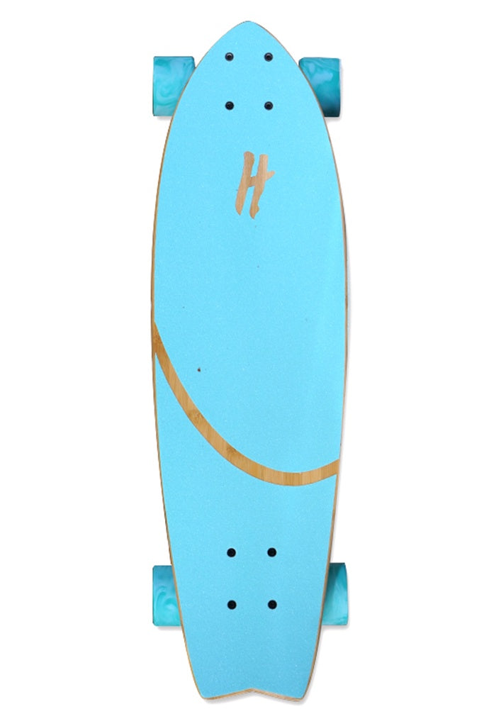 Holiday Eggs Benny Bamboo Cruiser Board Blue